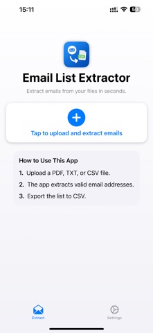 Email Address Extractor screenshot