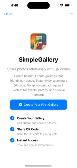 Simple Gallery Online screenshot 3