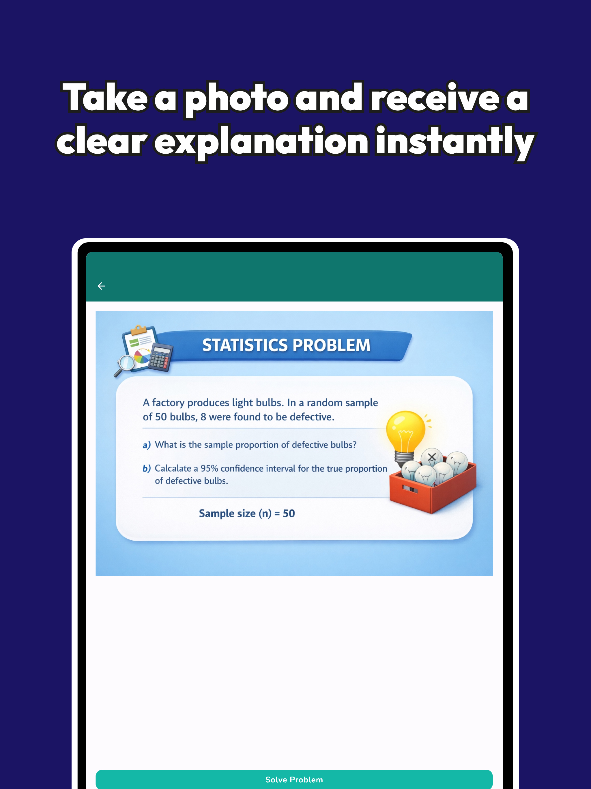 Statistics Problem Solver screenshot 9