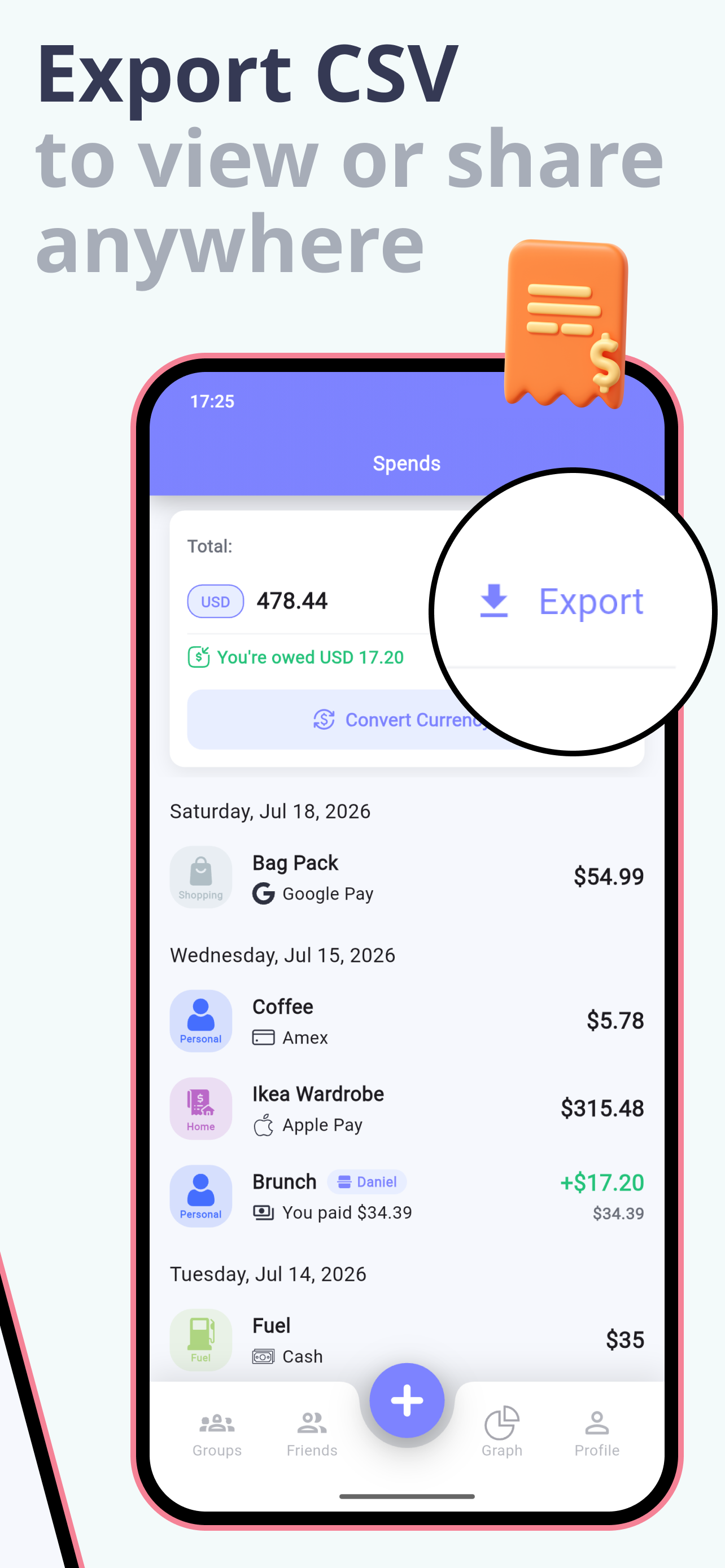 Split Money: Bills & Expenses screenshot 7