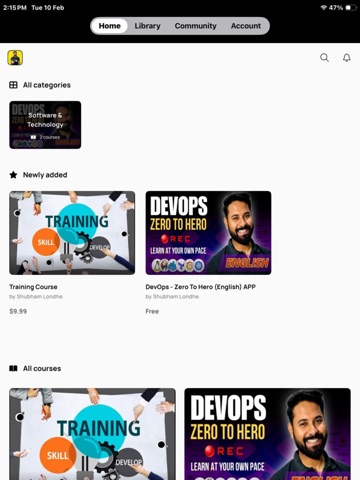 App screenshot