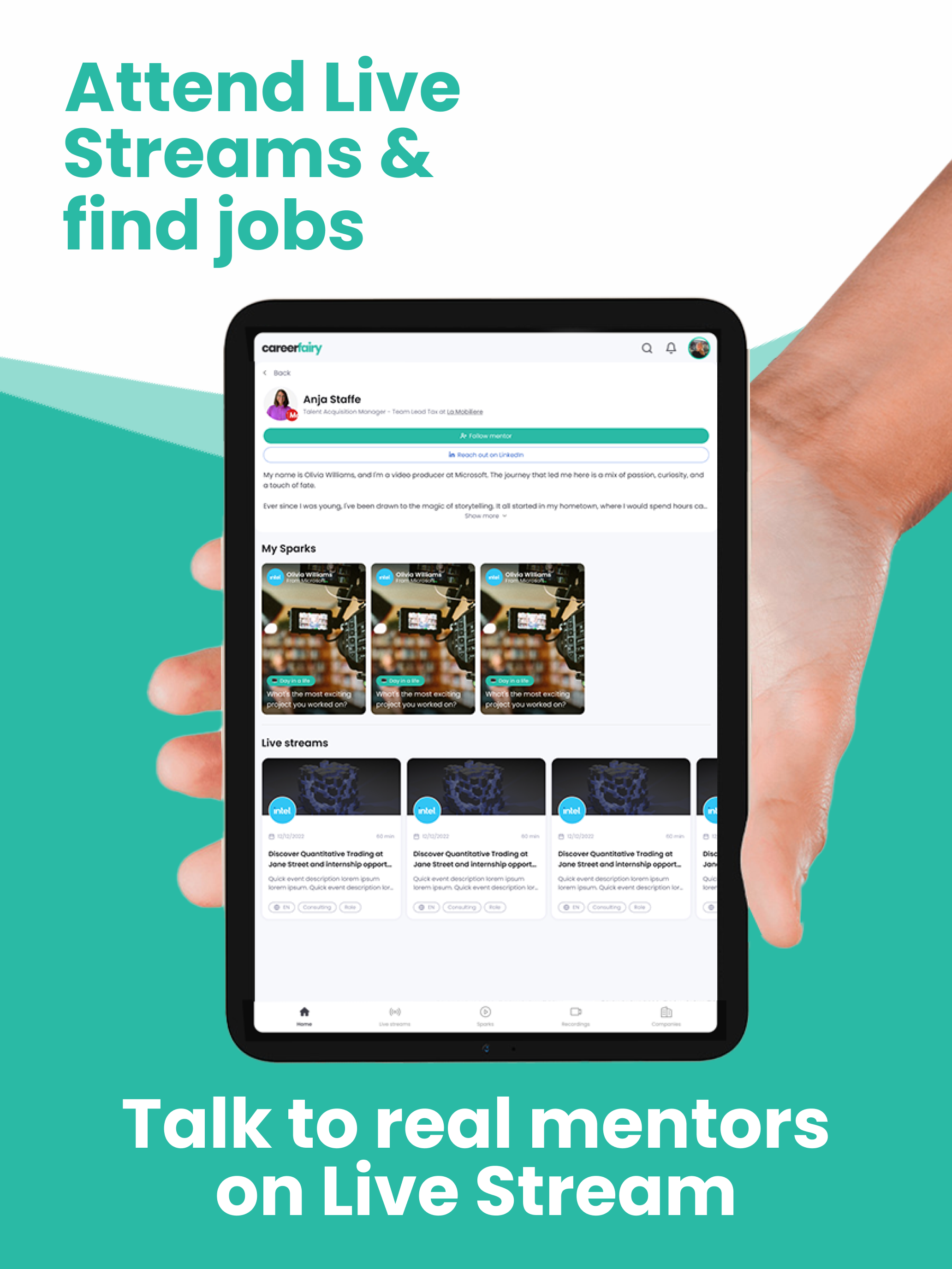 Jobs for Students: CareerFairy