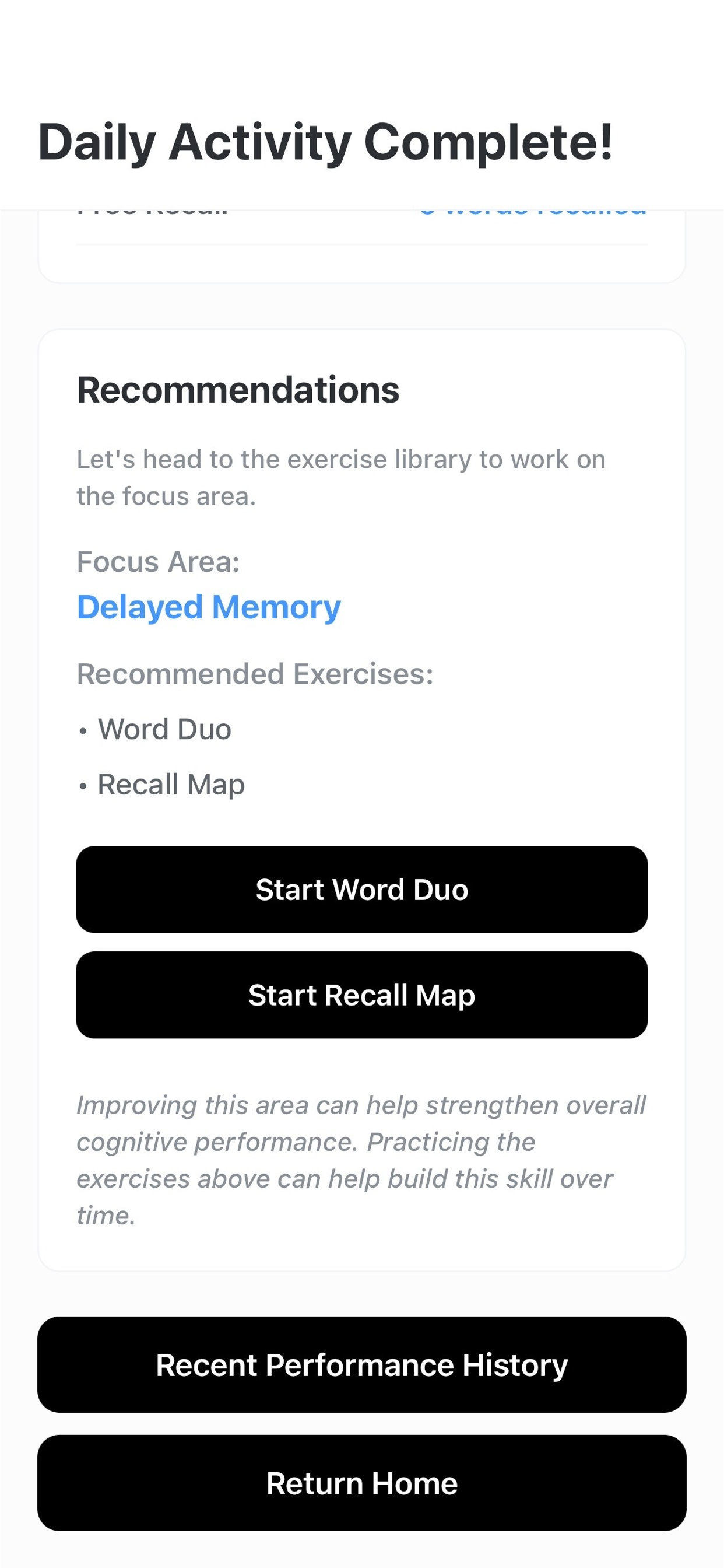 Focus Daily: Brain Training