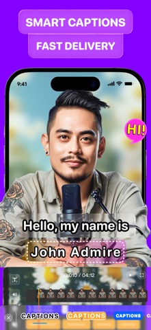 Caption Ai - Subtitles, 视频对话标题 screenshot