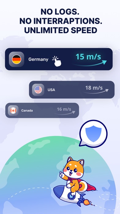 Shiba VPN Screenshot