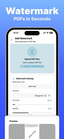 Merge & Compress PDF: PDFBuddy Screenshot 6 of 10