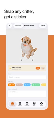 CritterSnap screenshot