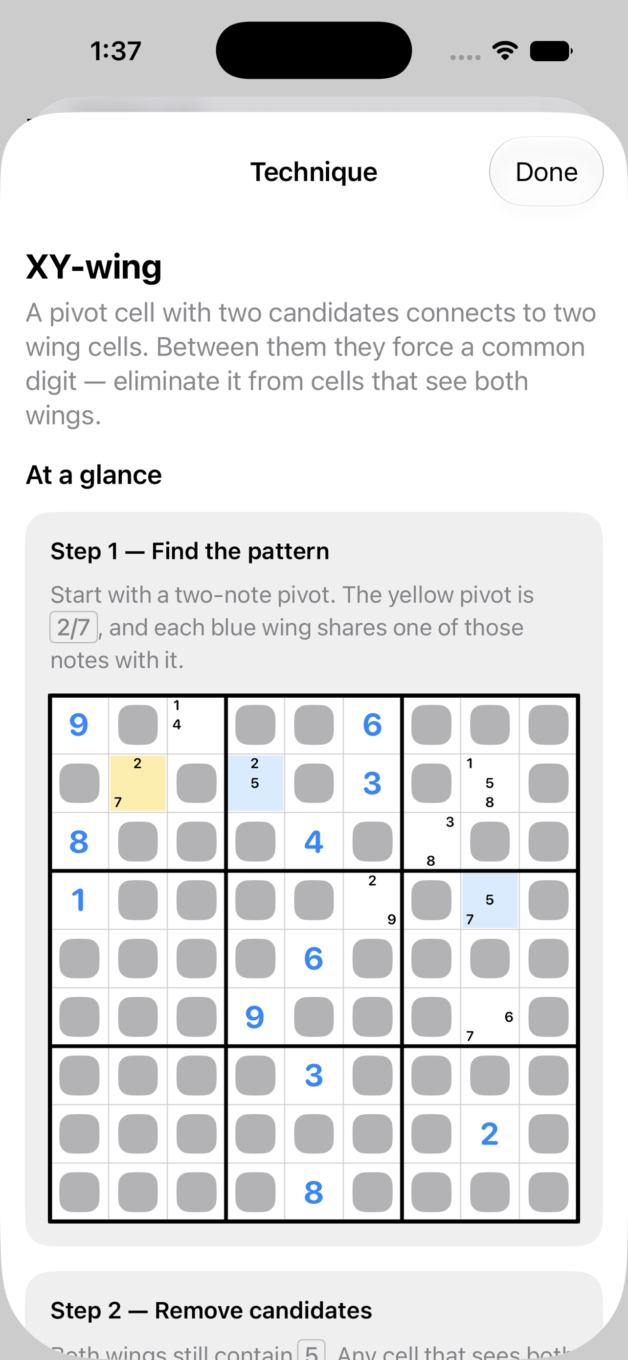 Pencilmark Sudoku screenshot 7