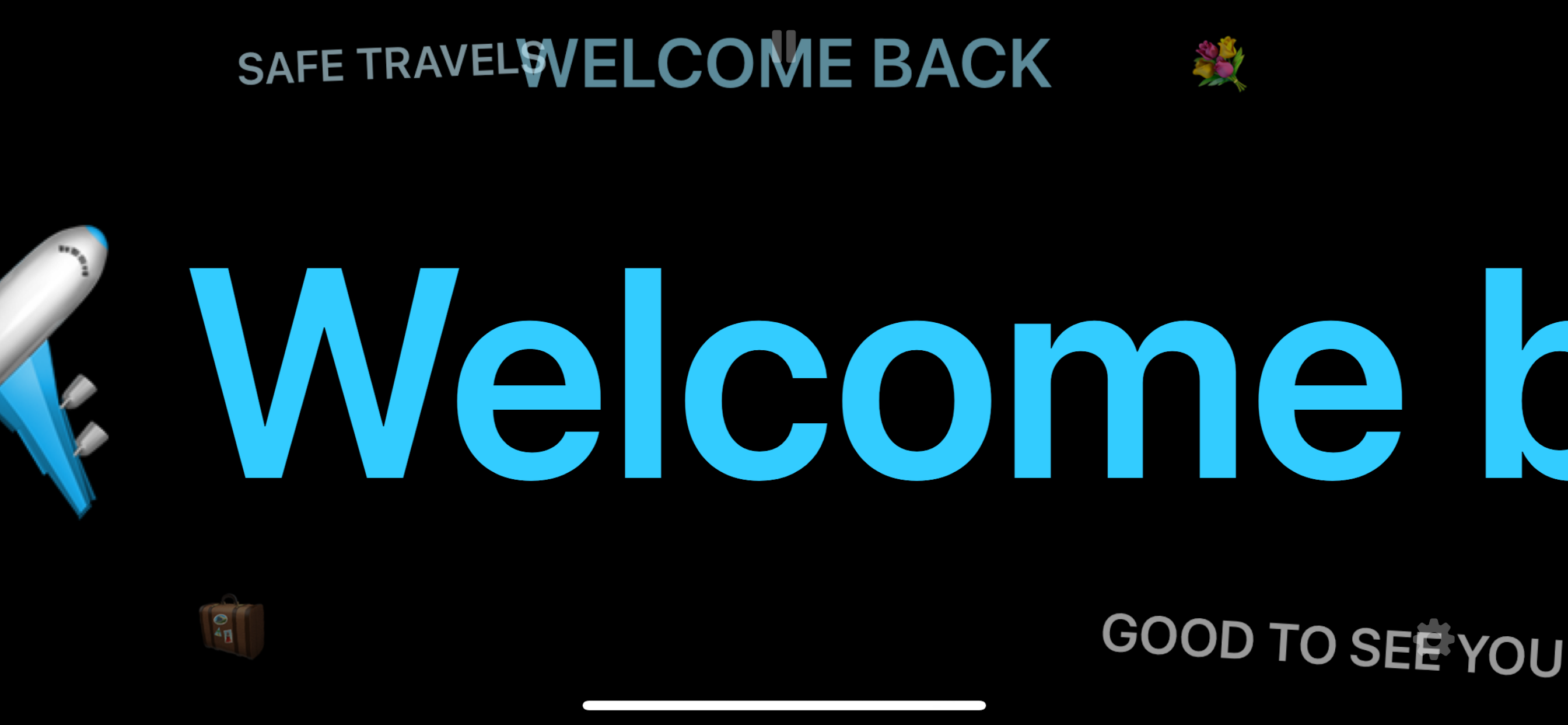 Support Screen-Scrolling Text