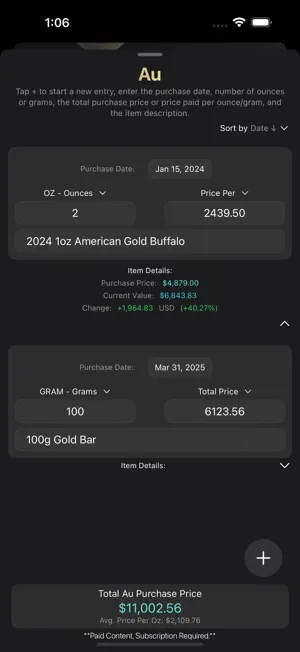 Ounces+ screenshot 4