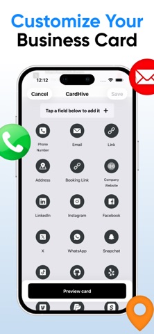 Digital Business Card Maker • Screenshot 2 of 7