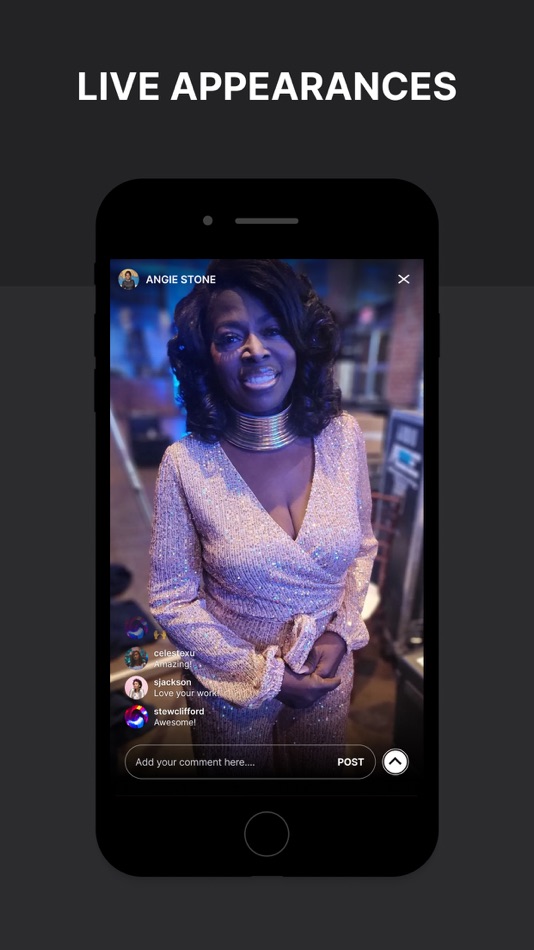 #4. Angie Stone - Official App (iOS) 由: MySeat.com Media Inc.