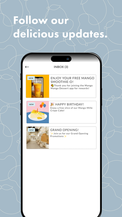 Mango Mango Dessert Official iPhone screenshot 3 - Food & Drink app