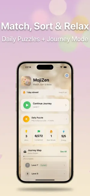 MojiZen: Emoji Connections screenshot 4