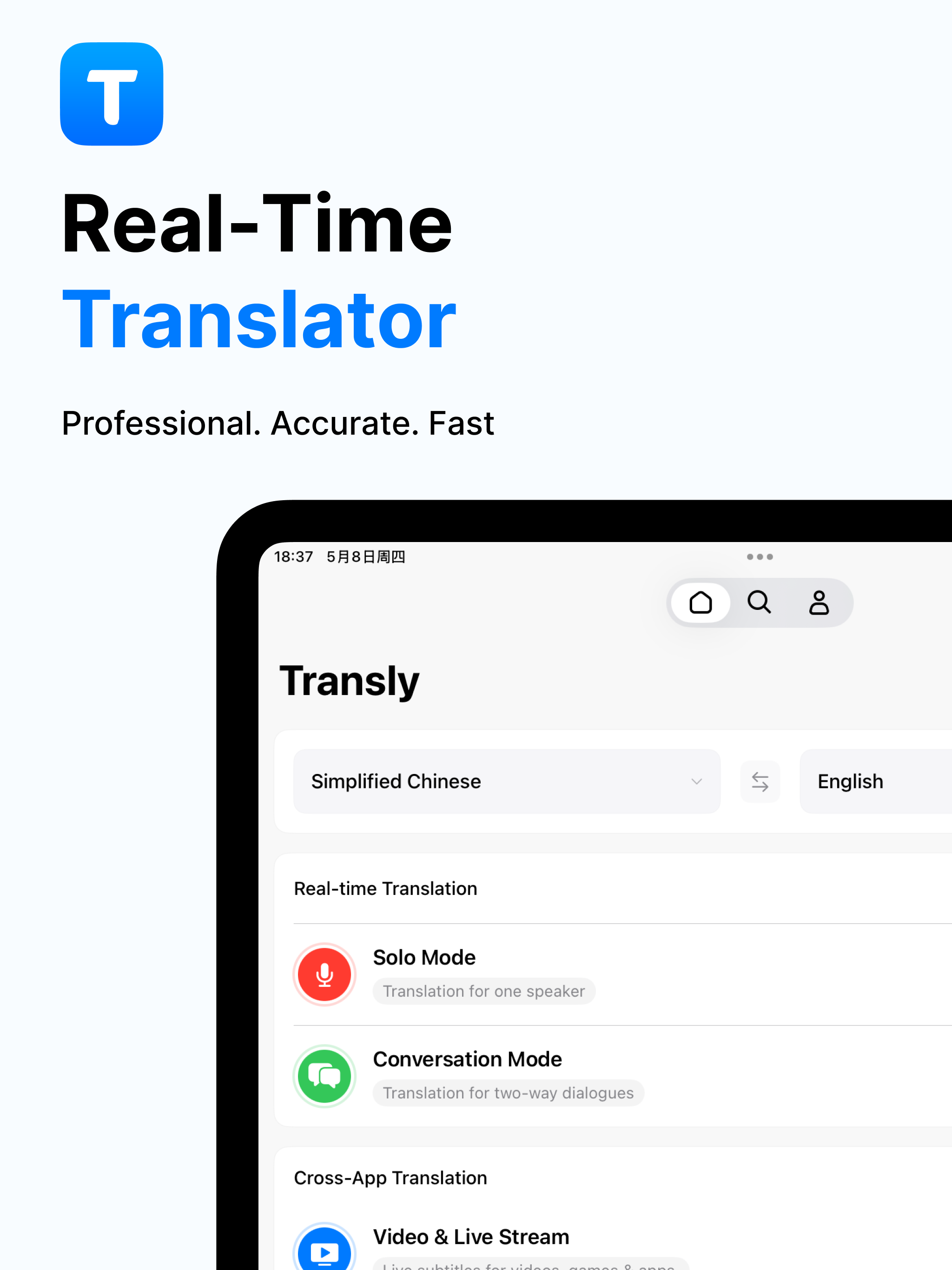 Transly - Live Translator screenshot 7
