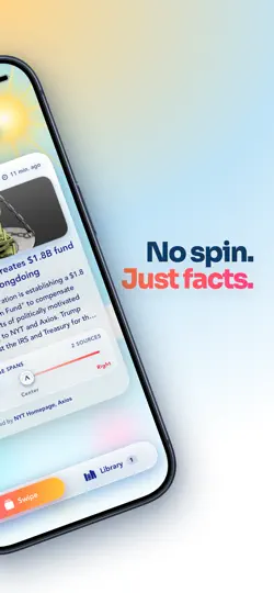Screenshot von NewsFlash: Swipe The News auf dem iPhone 2