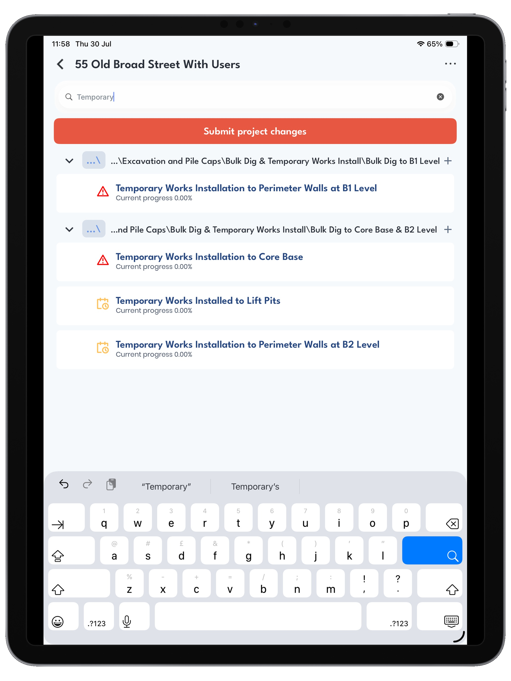 Asta Siteprogress Mobile screenshot 12