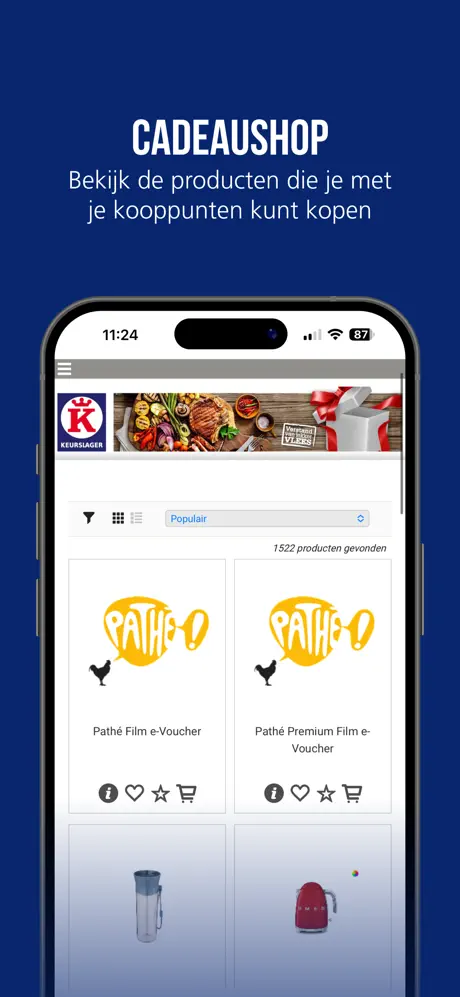 Keurslager-app screenshot 3