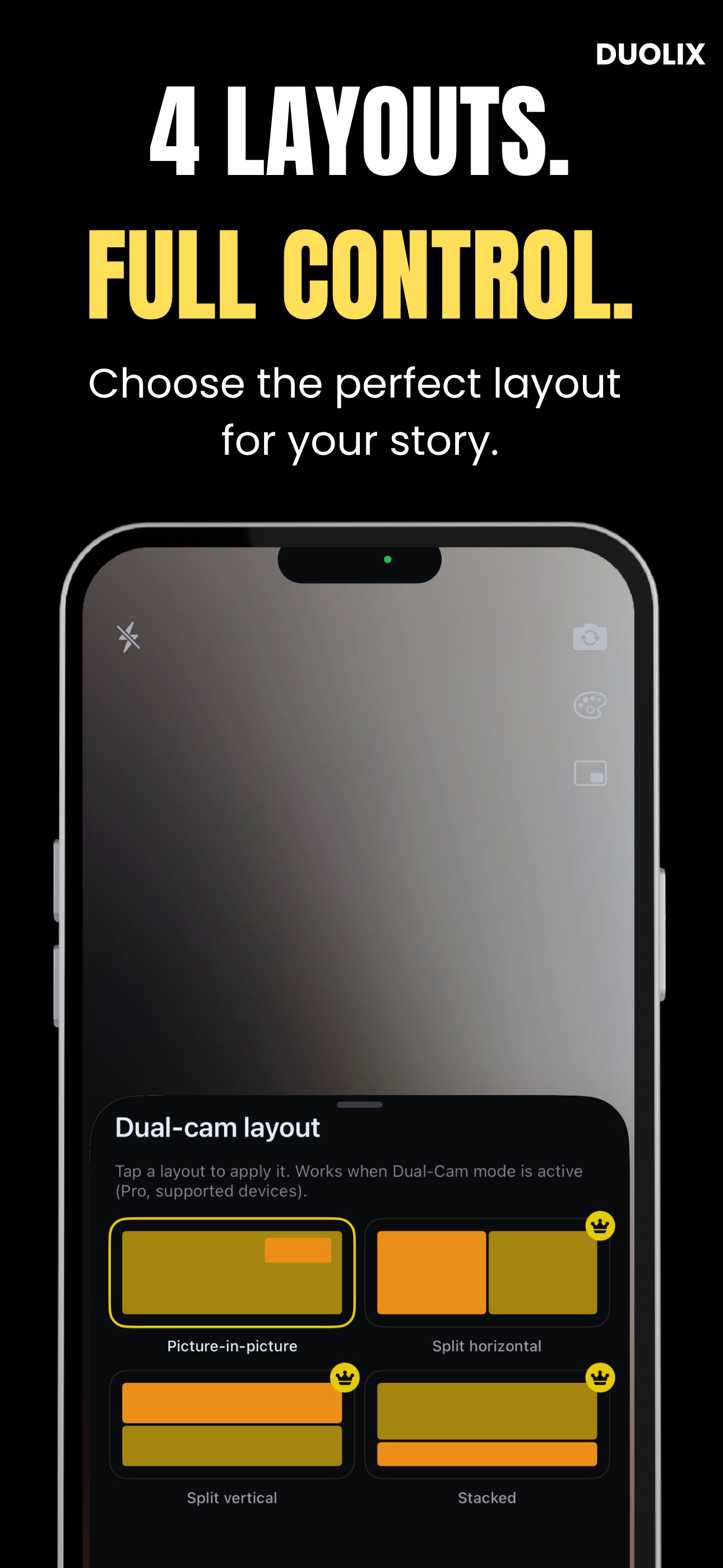 Duolix - Dual Camera App screenshot 4