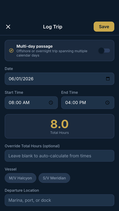 Captains Ledger screenshot