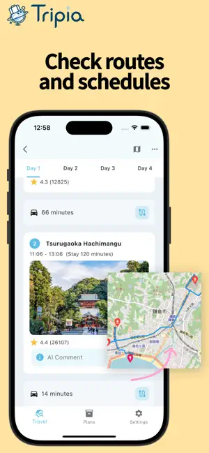 Tripia: AI Trip Planner screenshot 3