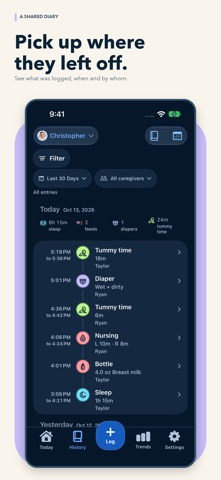Baby Tracker Family Journal screenshot 3