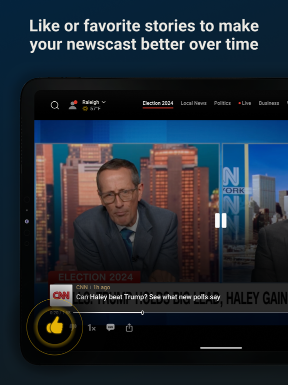 Local News & Weather: Haystack iPad screenshot 8 - News app