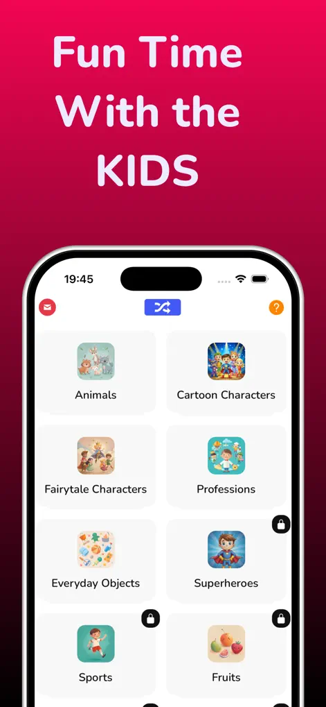 Charades For Kids - Headbands - Games App | MWM