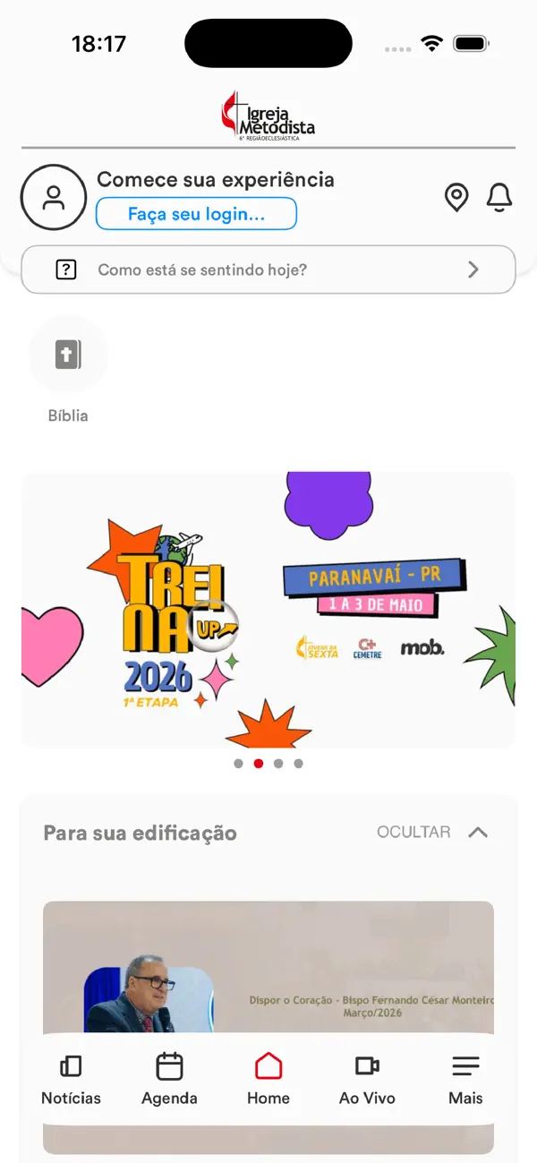 Screenshot #1 pour Igreja Metodista Sexta Região