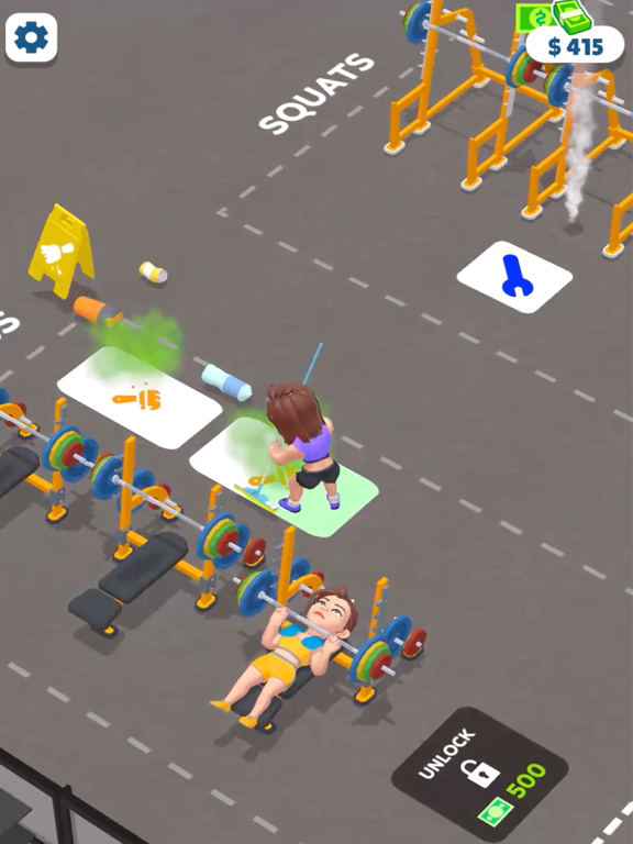 Fitness Inc ! iPad screenshot 5 - Games app