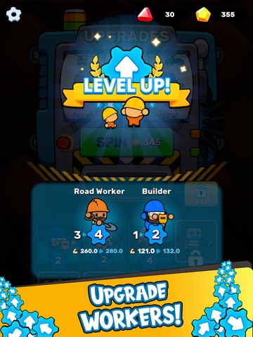 Gears Digger: Dig Gold & Mine iPad screenshot