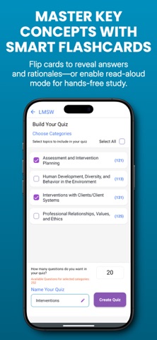 Social Work Exam Success iPhone screenshot