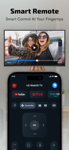 Smart View for Samsung TV ™ iPhone screenshot