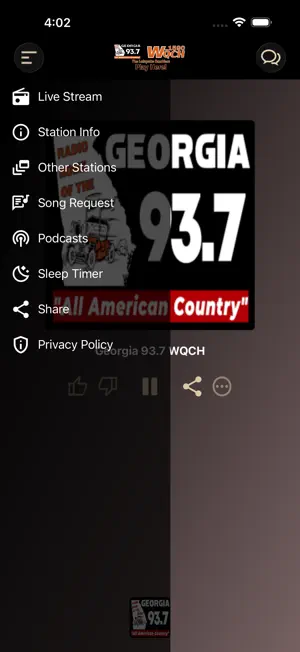 Georgia 93.7 WQCH screenshot 3