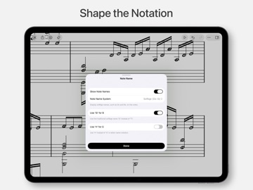 Piano Transcriptionist iPad screenshot