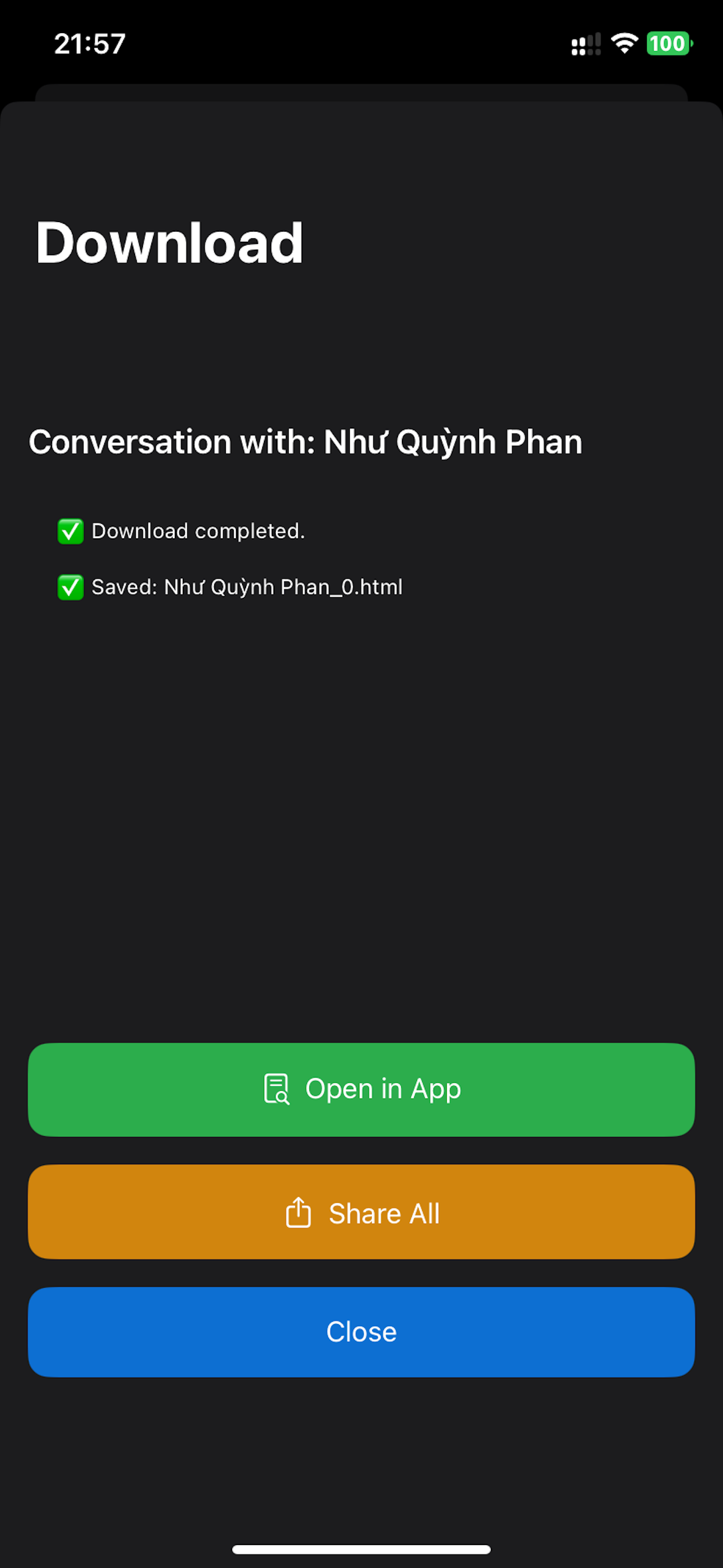 Delete Messages on Messenger