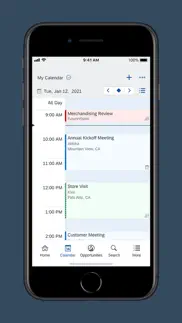 sap cloud for customer iphone capturas de pantalla 3