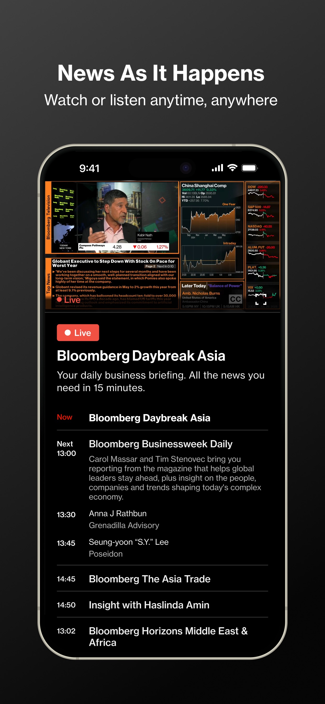 Bloomberg: Business News Daily 스크린샷 5