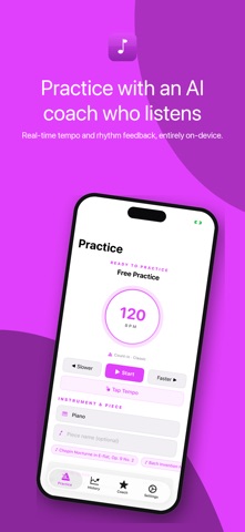 Practice Lab: Music Coach Screenshot 1 of 5