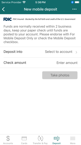 Bank CMG iPhone screenshot 5 - Finance app