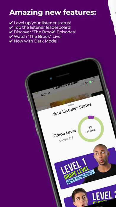 Canaan Internet Radio iPhone screenshot 2 - Music app