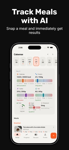 Calsense - AI Macro Tracker Screenshot 2 of 8