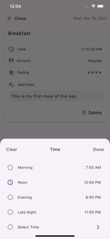 Calorie Diary: Diet Tracker Screenshot 7 of 7