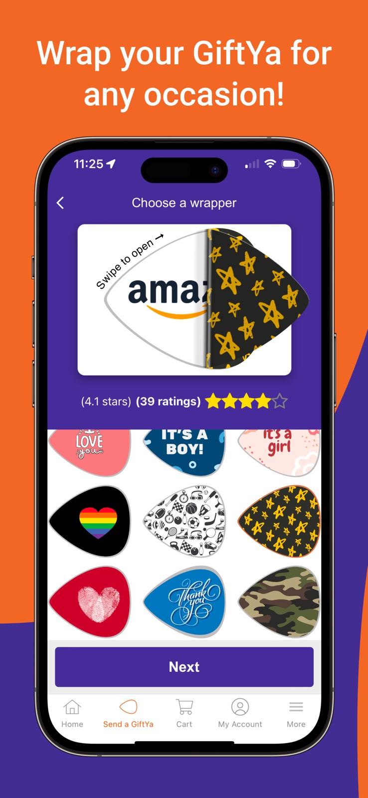 GiftYa - Send Gift Cards iphone screenshot 4