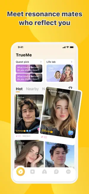 TrueMe - Meet New People screenshot 1