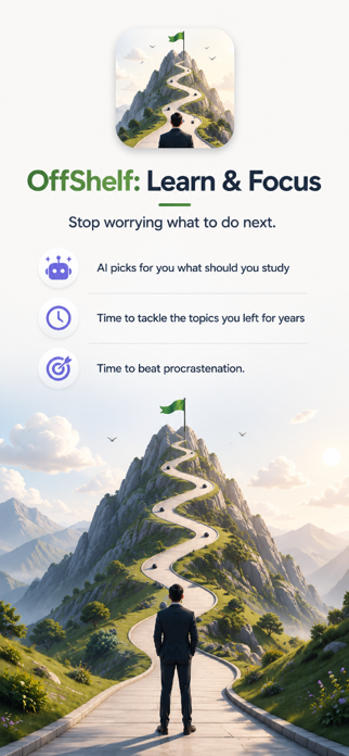 OffShelf: Learn & Focus Screenshot 1 of 6
