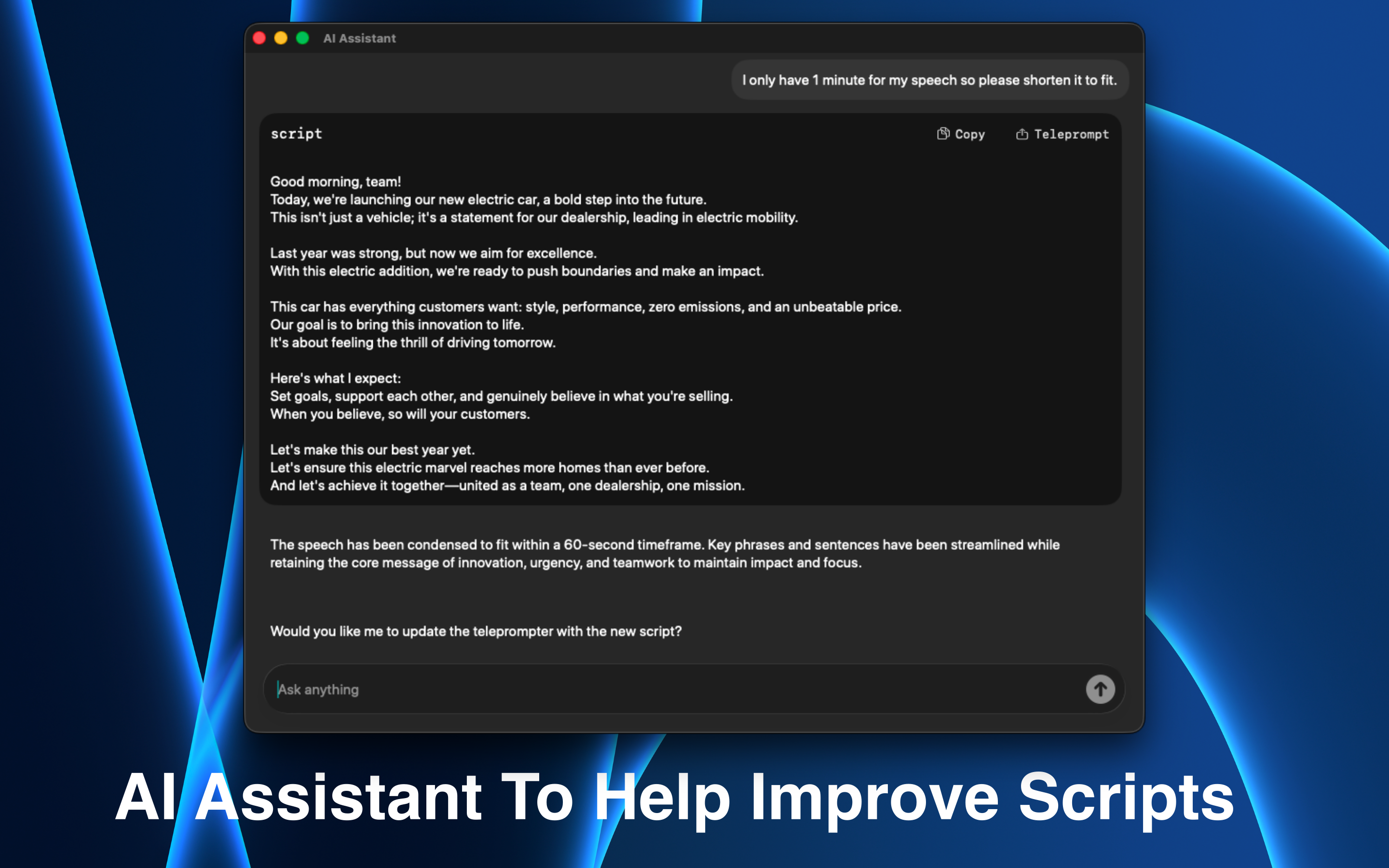 Autoprompt Pro AI Teleprompter