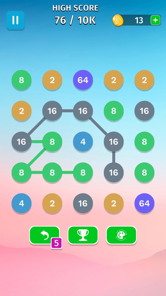 #2. 248 Connect Lines (iOS) 由: Umesh Ambaliya
