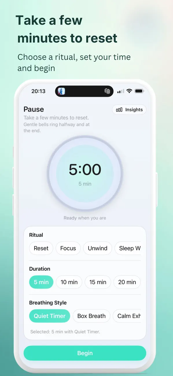 Pause for a Moment Screenshot 1