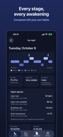 Dawnrise: Sleep & Recovery screenshot 2